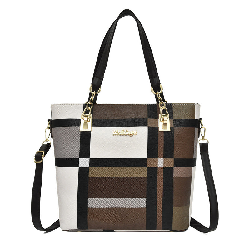 Women's Fashion Set Large Capacity Portable Mother Bags