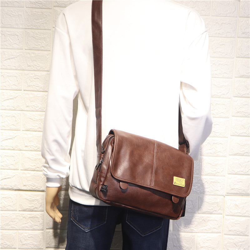 Women's & Men's & Korean Style Trendy Fashion Horizontal Men's Shoulder Bags