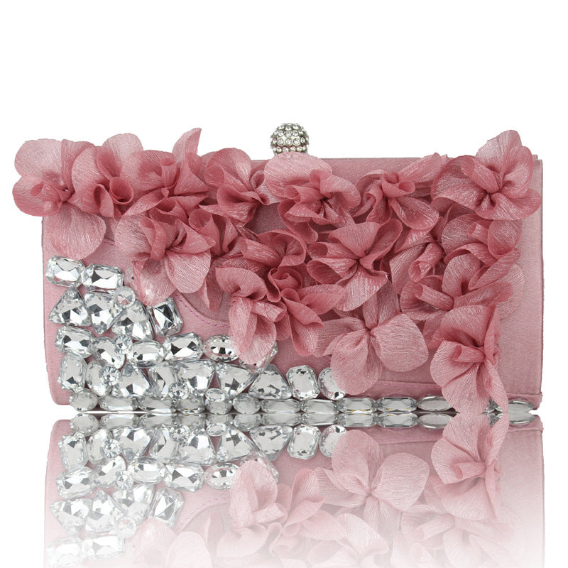 Diamond Petal Dinner Banquet Bridal Wedding Evening Bags