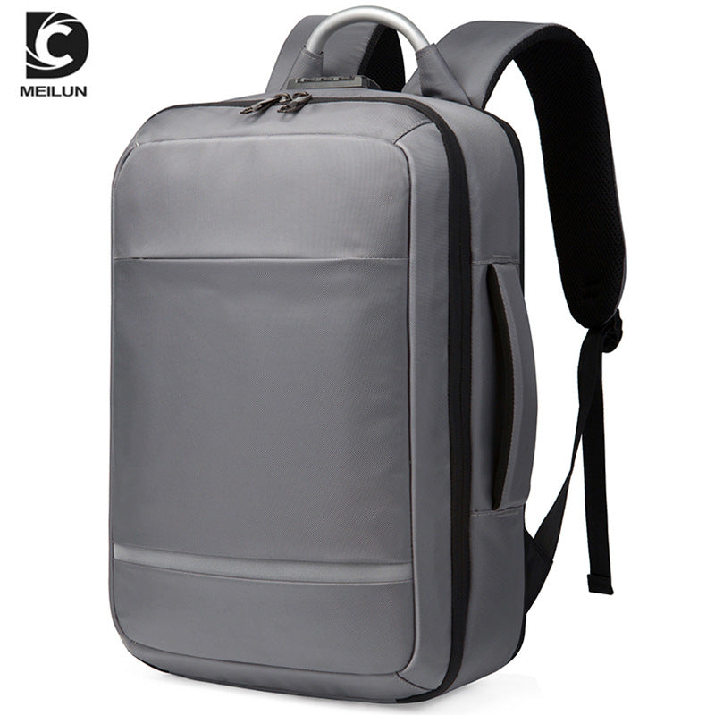 Men's Multifunctional Swiping Business Oxford Cloth Computer Backpacks