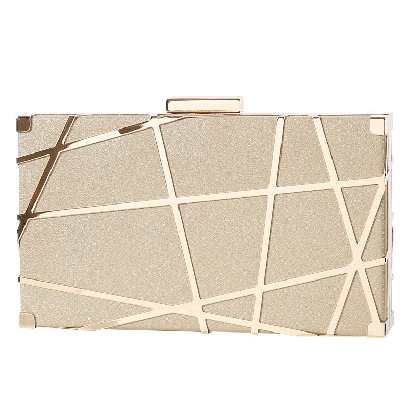 Hollow Grid Banquet Dinner Party Dress Evening Bags