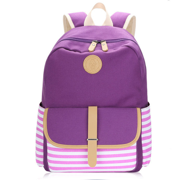Popular Women's Beautiful Fashion Charming Canvas Backpacks