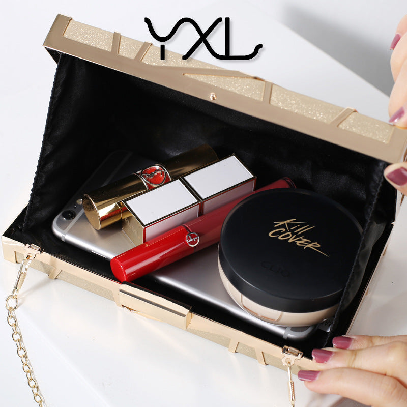 Hollow Grid Banquet Dinner Party Dress Evening Bags