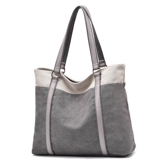 Women's Fashion Classy Canvas Computer Liner Handbags