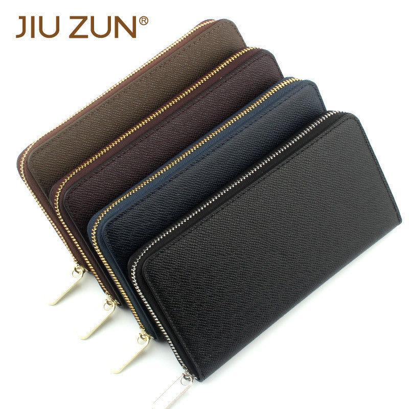 Women's & Men's Long Fortune Cloth Cross Pattern Fashion Men's Wallets
