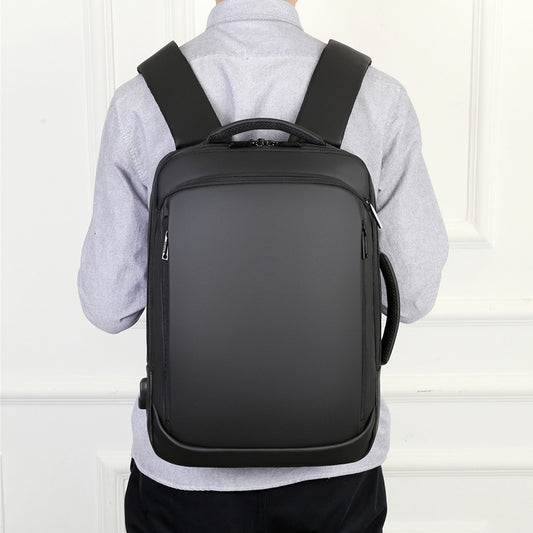 Men's Charming Business Commuter Inch Derm Backpacks