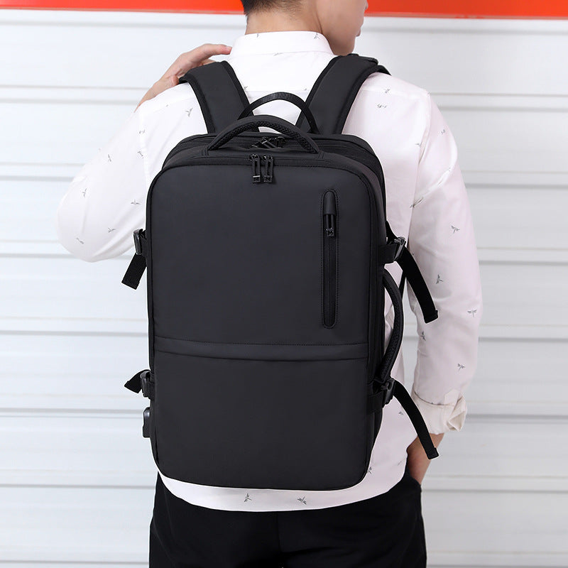 Men's Expansion Derm Waterproof Large Capacity Business Backpacks