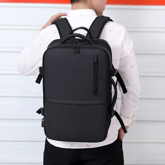 Men's Expansion Derm Waterproof Large Capacity Business Backpacks