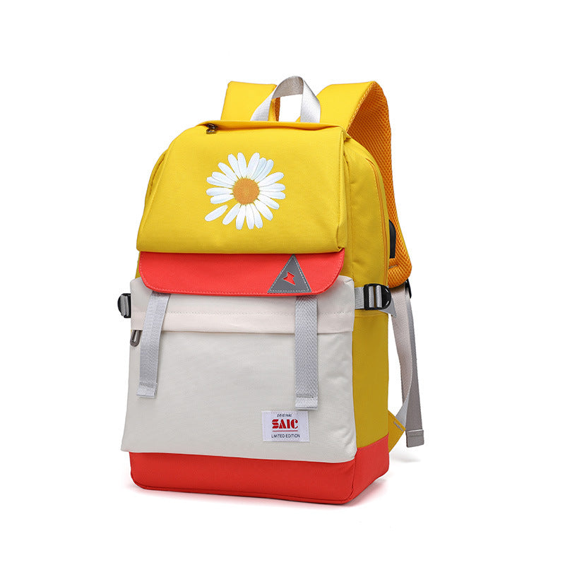 Women's & Men's & Korean Style Fashionable Waterproof Oxford Backpacks