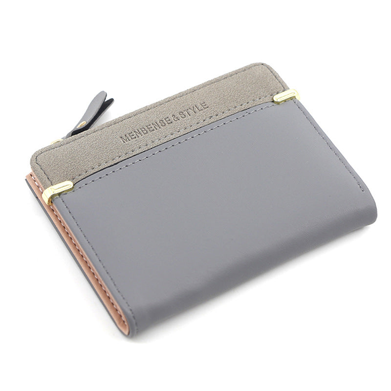 Women's Fashion Large Capacity Multifunctional Clutch Short Ladies Wallet