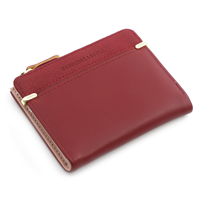 Women's Fashion Large Capacity Multifunctional Clutch Short Ladies Wallet