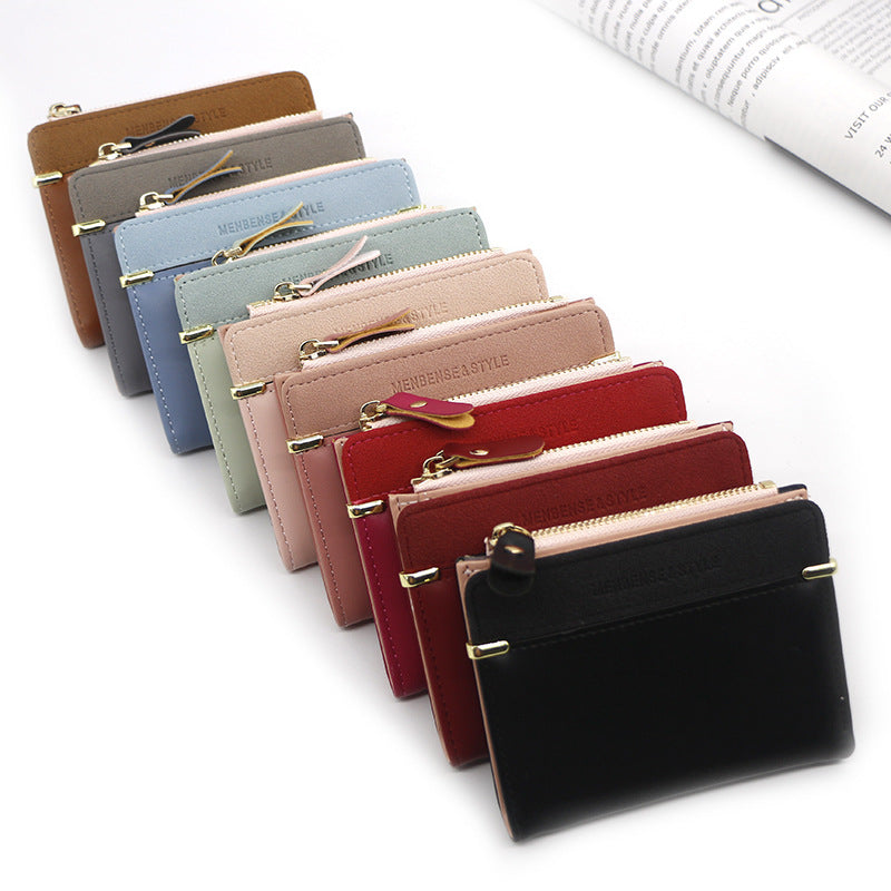 Women's Fashion Large Capacity Multifunctional Clutch Short Ladies Wallet