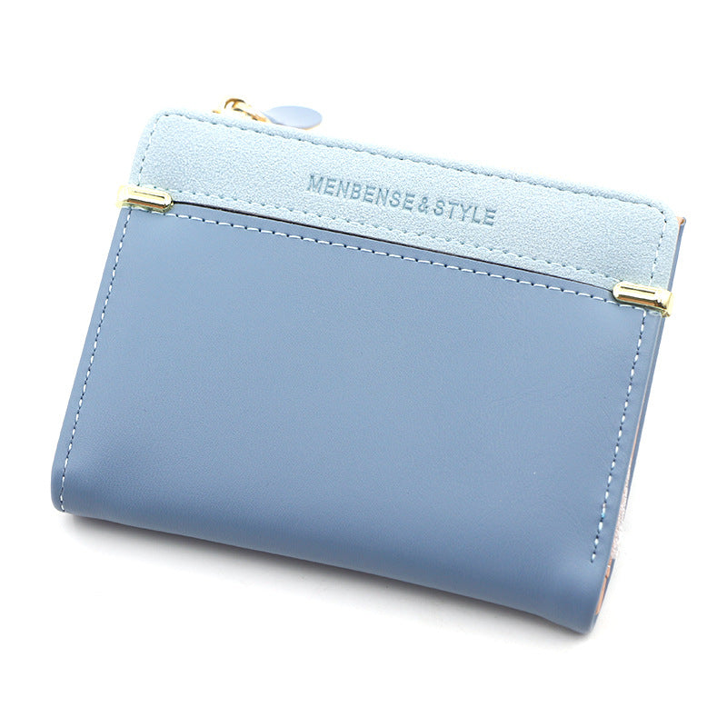 Women's Fashion Large Capacity Multifunctional Clutch Short Ladies Wallet