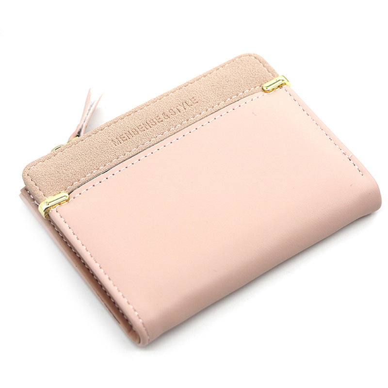 Women's Fashion Large Capacity Multifunctional Clutch Short Ladies Wallet