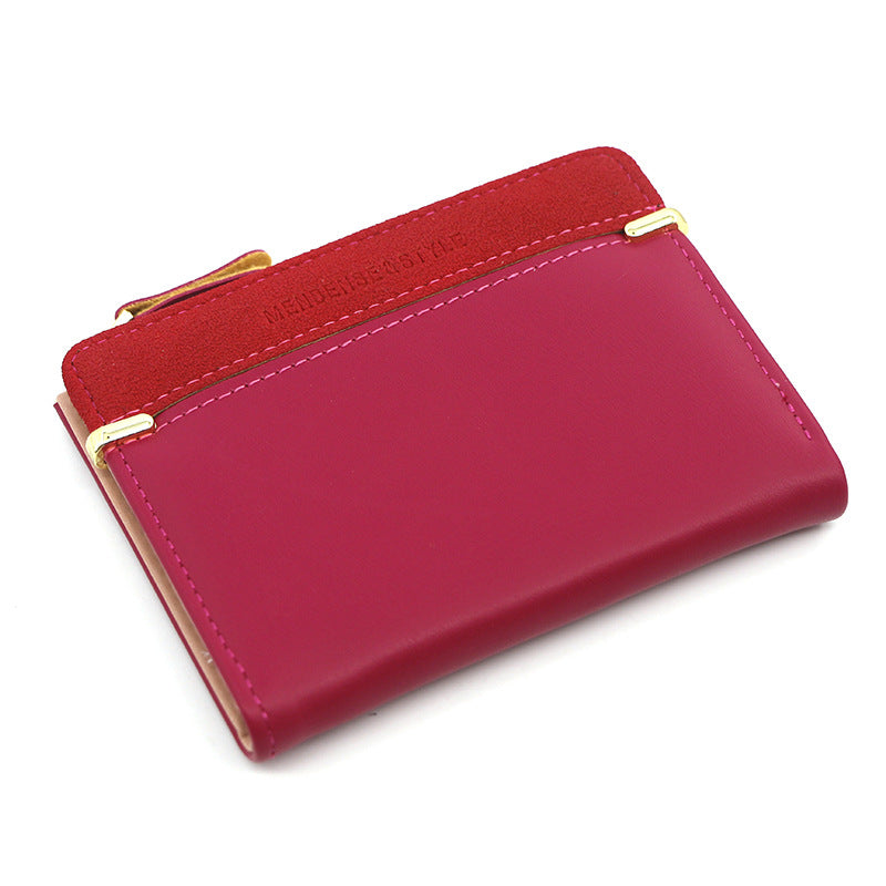Women's Fashion Large Capacity Multifunctional Clutch Short Ladies Wallet