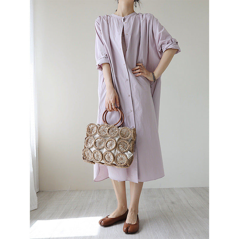 Women's French Retro Fashion Woven Versatile Hand-woven Handbags