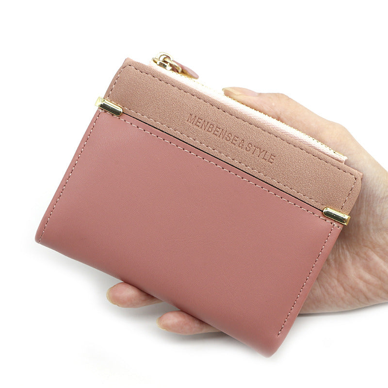 Women's Fashion Large Capacity Multifunctional Clutch Short Ladies Wallet