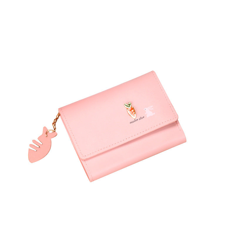 Women's Cute Short Mini Korean Style Ladies Wallet