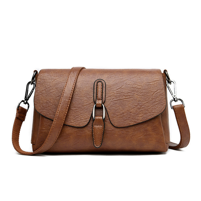 Women's Retro Easy Matching Oblique Fashion Simple Shoulder Bags