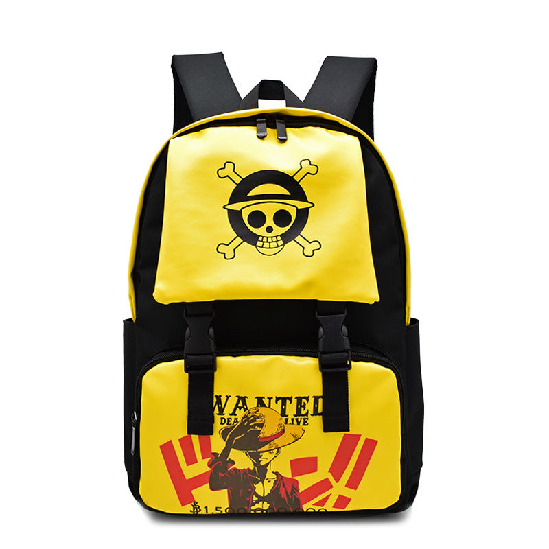 Book Anime Peripheral One Piece No Middle School Students' Schoolbags