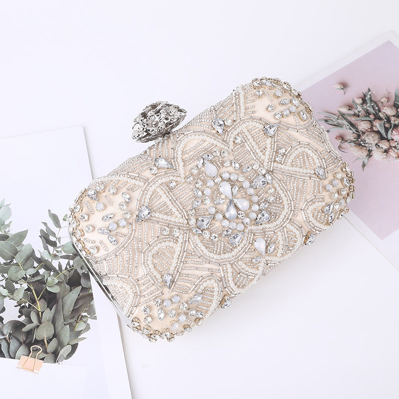 Dinner Party With Diamonds Gown Clutch Evening Bags