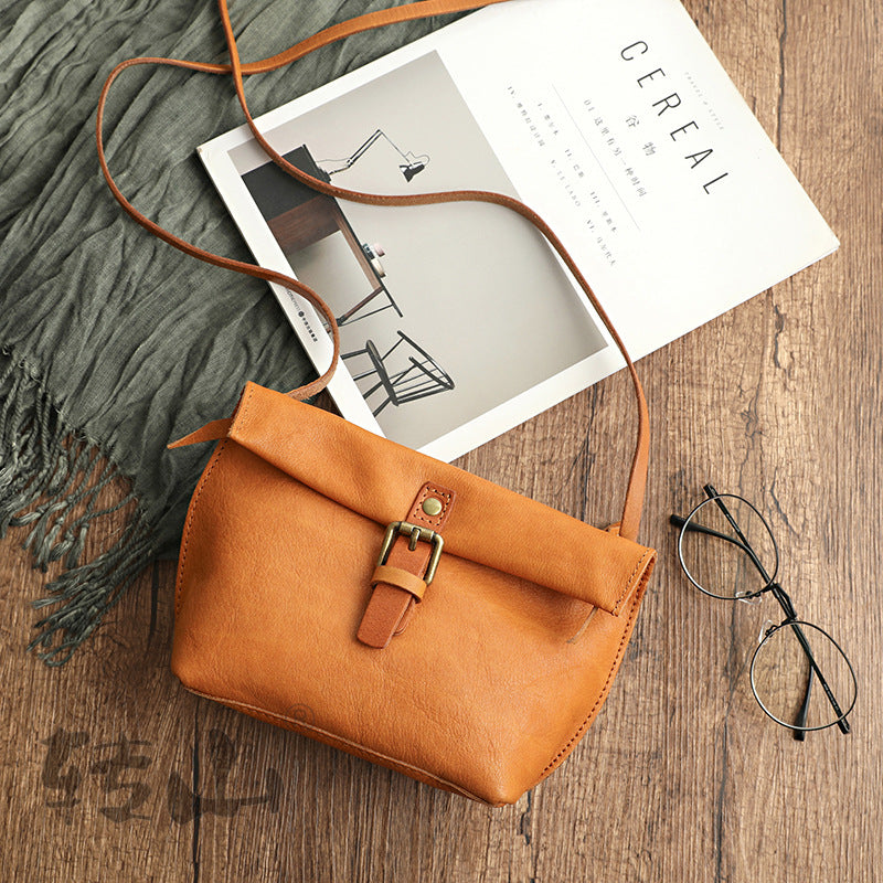 Women's Fashion Genuine Leather Mini Retro Bags