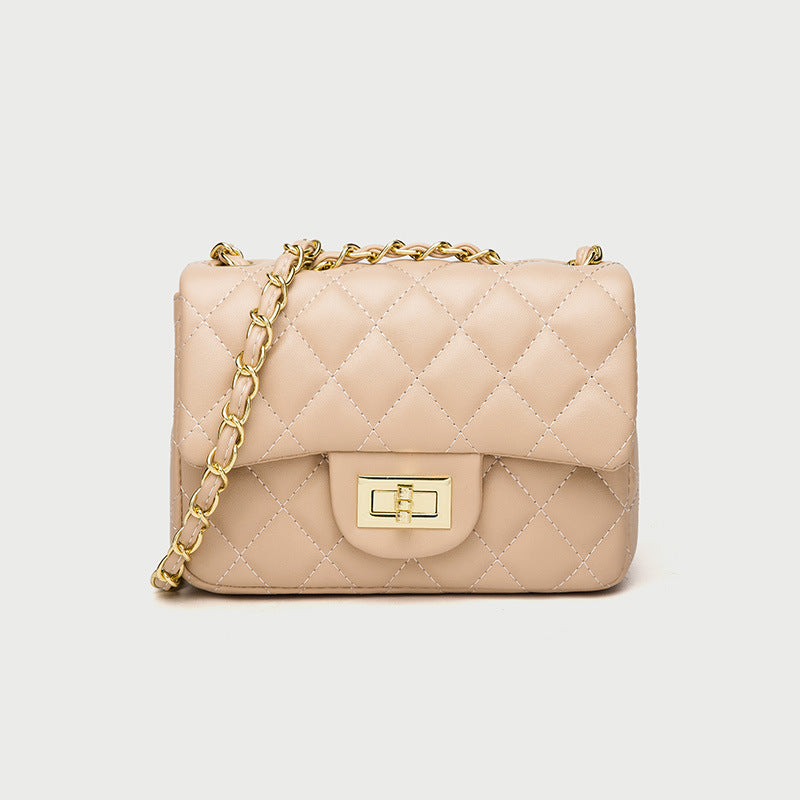 Women's Durable Mini Rhombus Chain Style Crossbody Bags