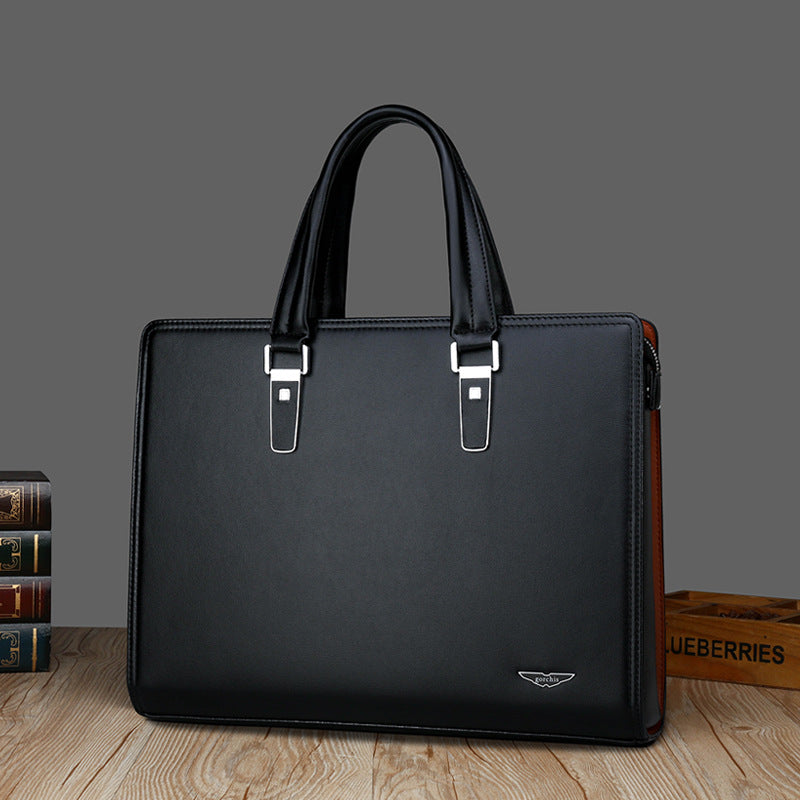 Men's Business Single Trendy Password Computer Official Men's Briefcases