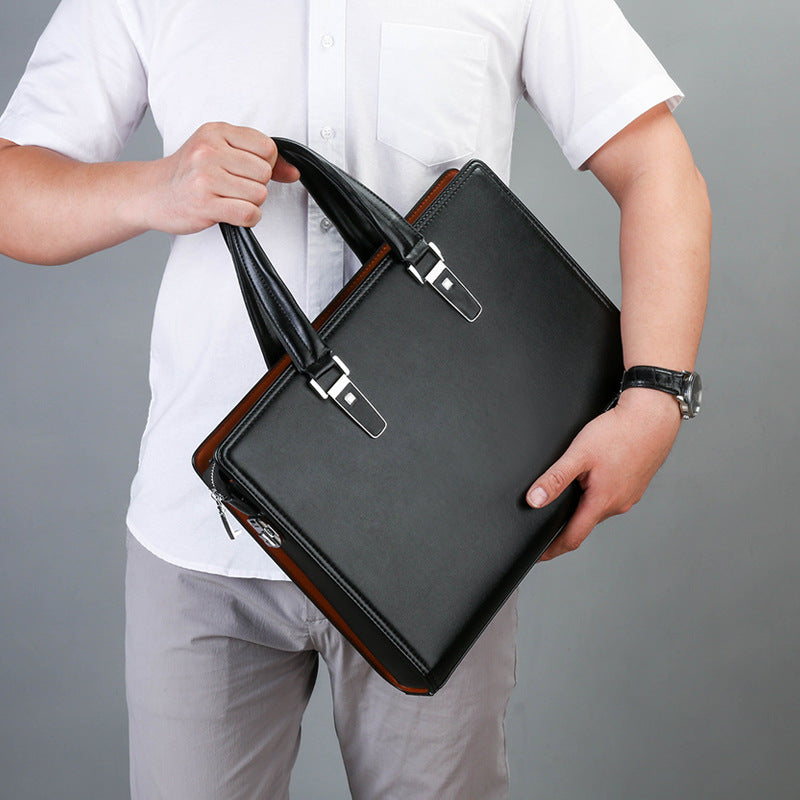 Men's Business Single Trendy Password Computer Official Men's Briefcases