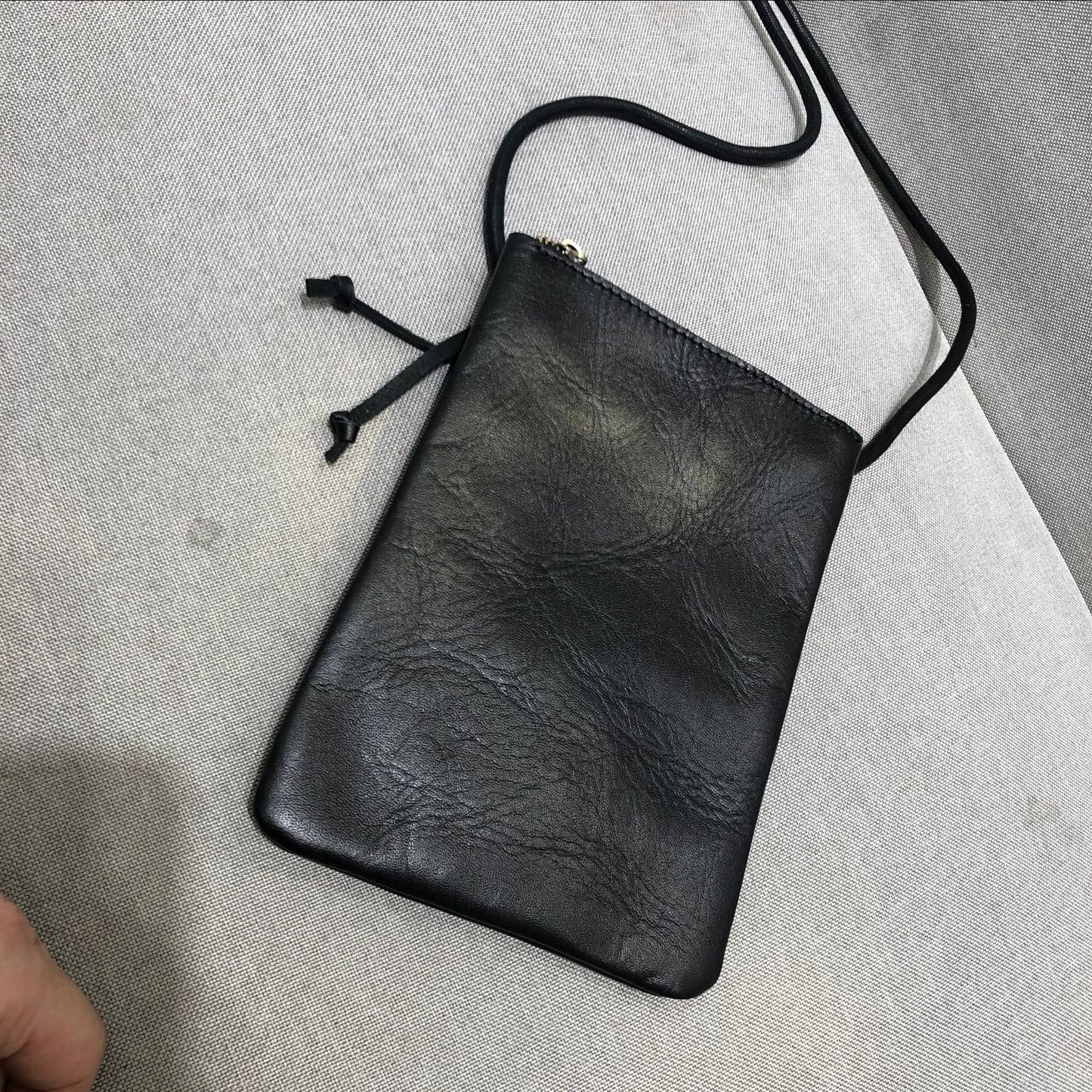 Women's Genuine Leather Handmade Mori Style Vegetable Shoulder Bags