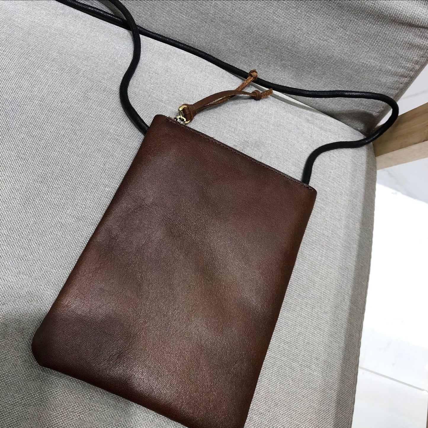 Women's Genuine Leather Handmade Mori Style Vegetable Shoulder Bags