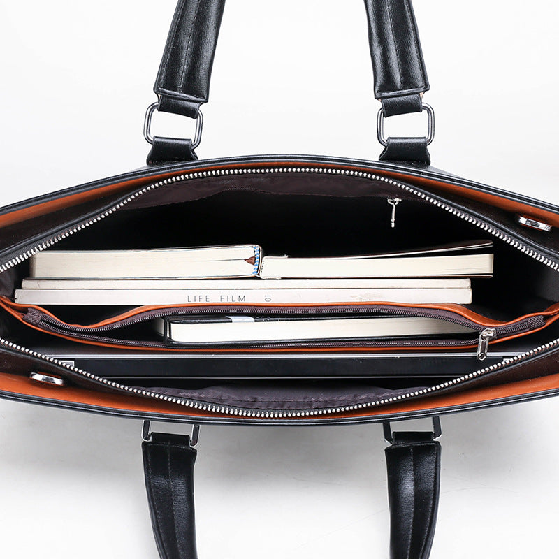 Men's Business Single Trendy Password Computer Official Men's Briefcases