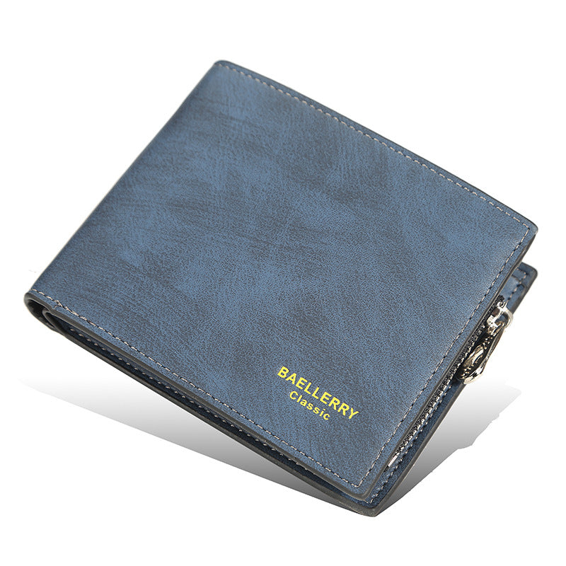 Men's Short Korean Multiple Slots Driving License Fashion Men's Wallet