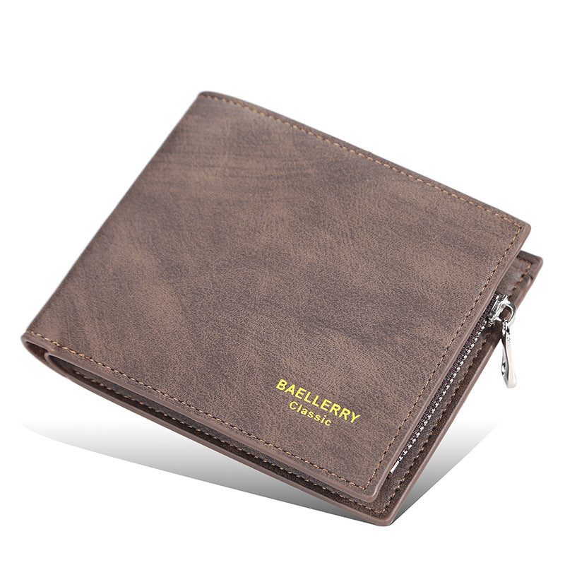 Men's Short Korean Multiple Slots Driving License Fashion Men's Wallet