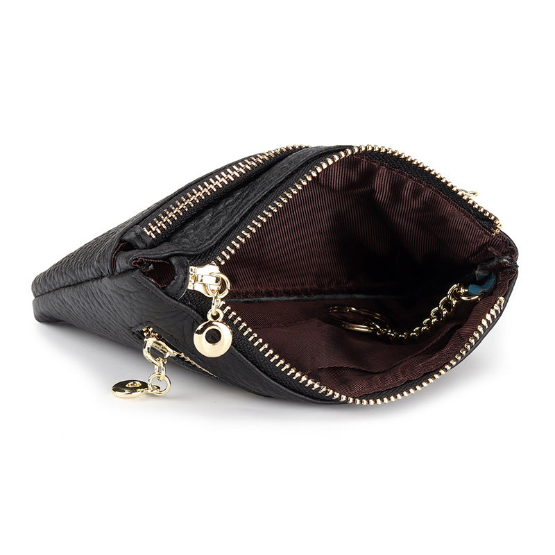 First Layer Cowhide Mini Multifunctional Fashion Hardware Deer Head Purses