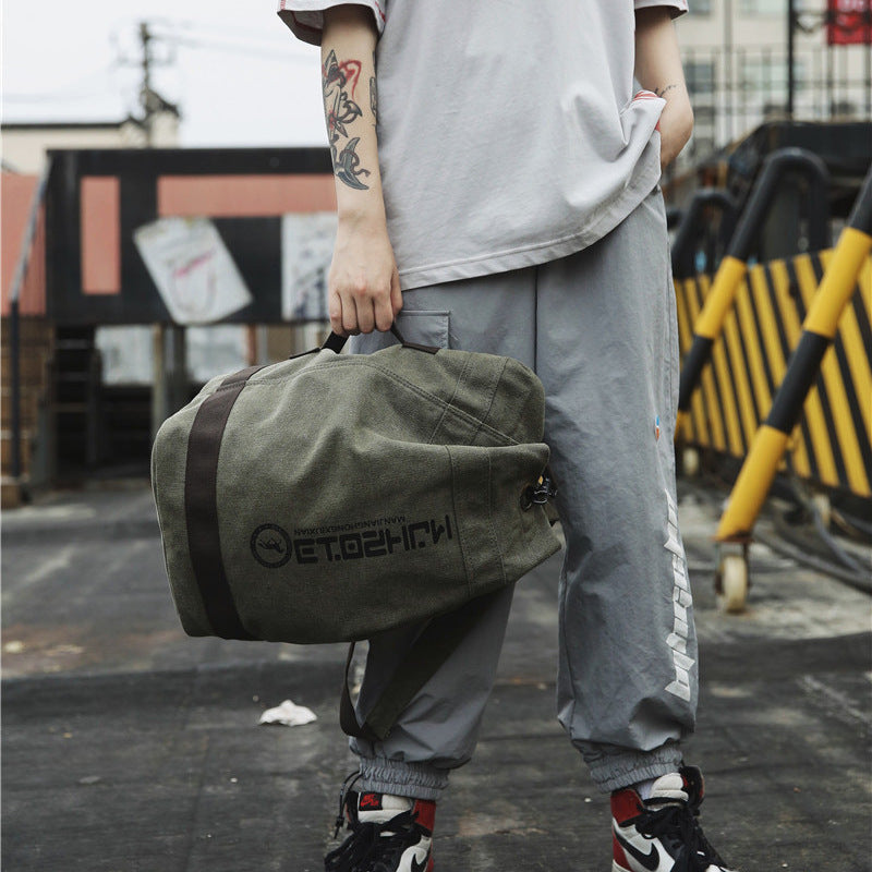 Women's & Men's & Fashion Letter Full Of River Backpacks