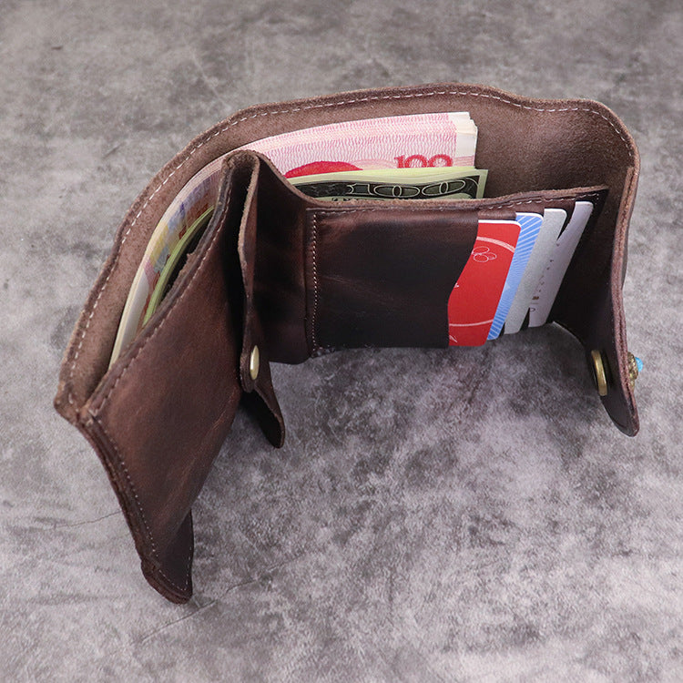 Men's Large Capacity First Layer Fashion Men's Wallets