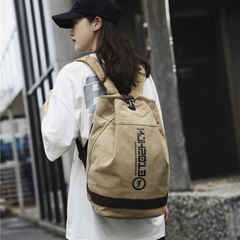 Women's & Men's & Fashion Letter Full Of River Backpacks