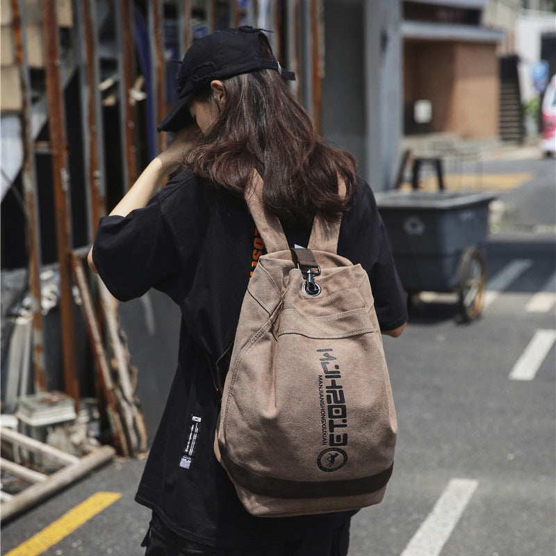 Women's & Men's & Fashion Letter Full Of River Backpacks