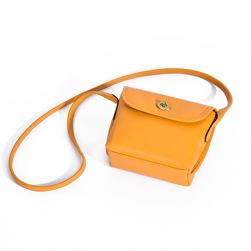 Men's Fashion Leather Pattern Differential Trendy Men's Shoulder Bags