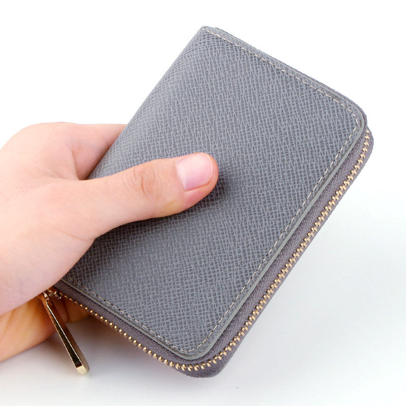 Beautiful Women's Short Clutch Cross Pattern Ladies Wallet