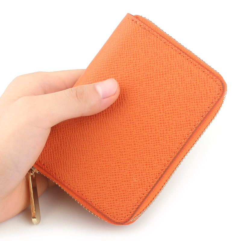 Beautiful Women's Short Clutch Cross Pattern Ladies Wallet