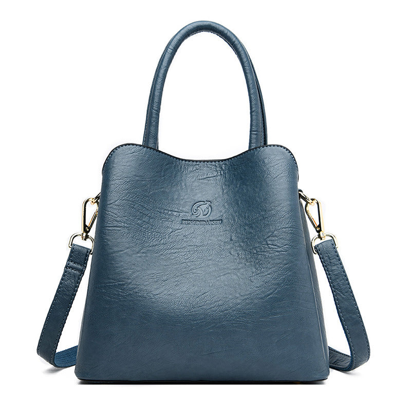 Women's Korean Style Simple Elegant Trendy Mom Handbags