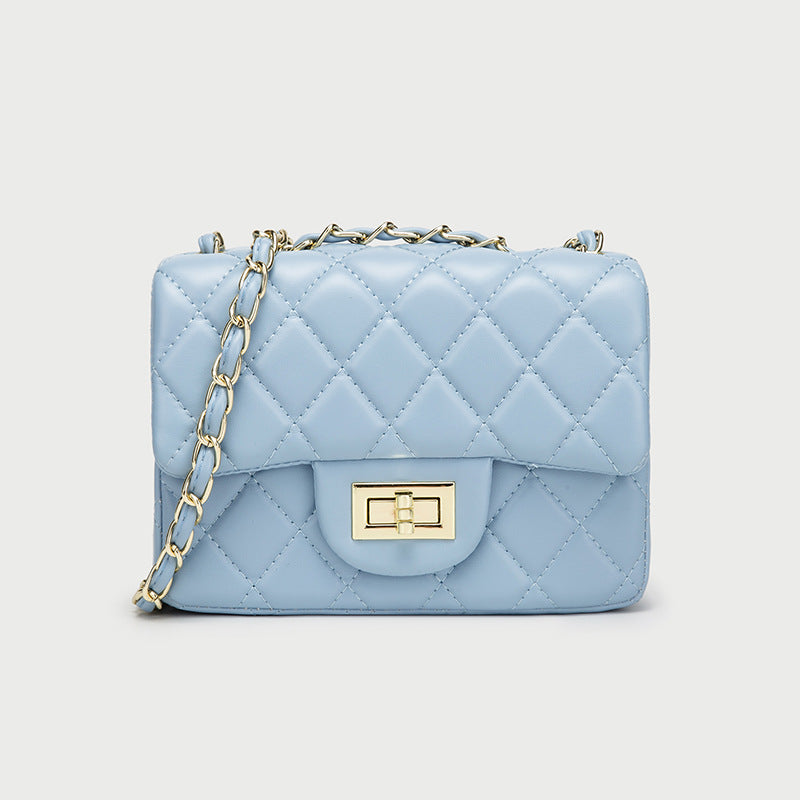 Women's Durable Mini Rhombus Chain Style Crossbody Bags