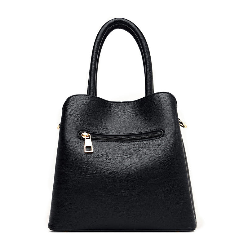 Women's Korean Style Simple Elegant Trendy Mom Handbags