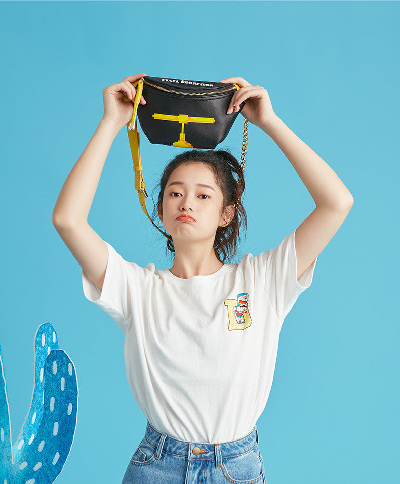 Pretty Attractive Female Fashion Diagonal Versatile Waist Packs