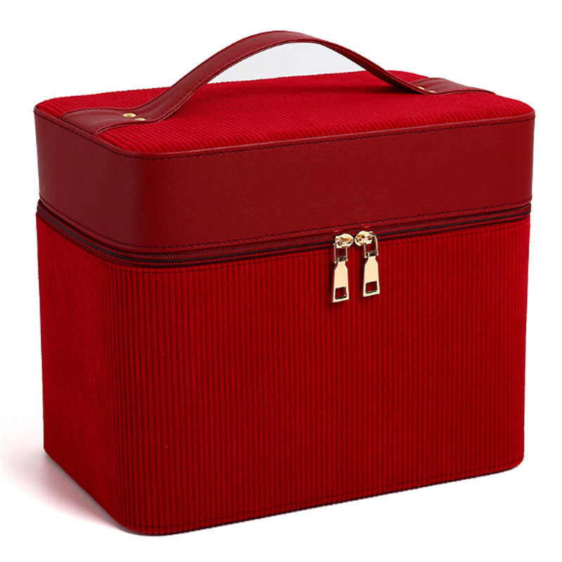 Style Portable Large Capacity Fashion Cosmetics Cosmetic Cases