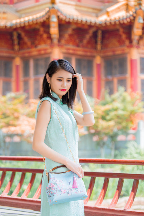 Women's Ancient Style Handmade Cheongsam Dinner China Handbags