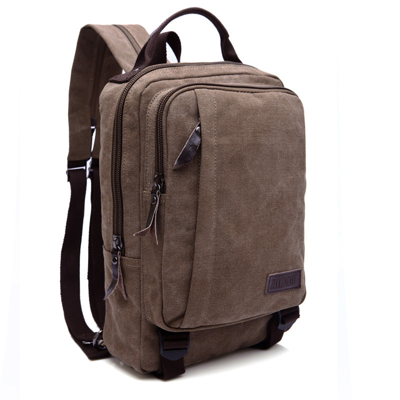 Women's & Men's & Canvas Suitable For Optional Solid Backpacks