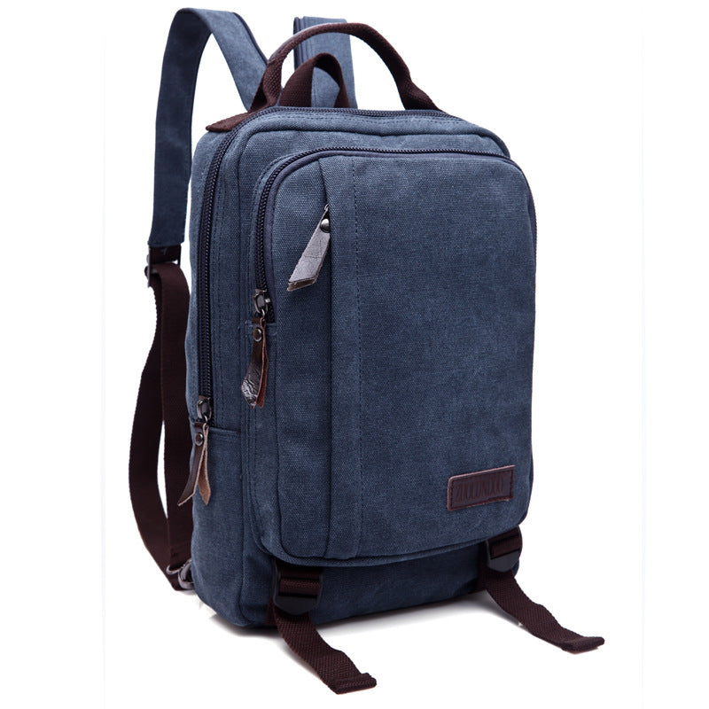 Women's & Men's & Canvas Suitable For Optional Solid Backpacks